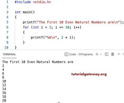 print even numbers in c++|C program to print all even numbers from 1 to n .